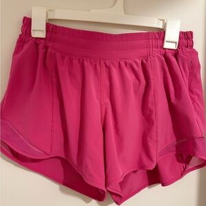 Lululemon Sonic Pink Hottie Hot Shorts